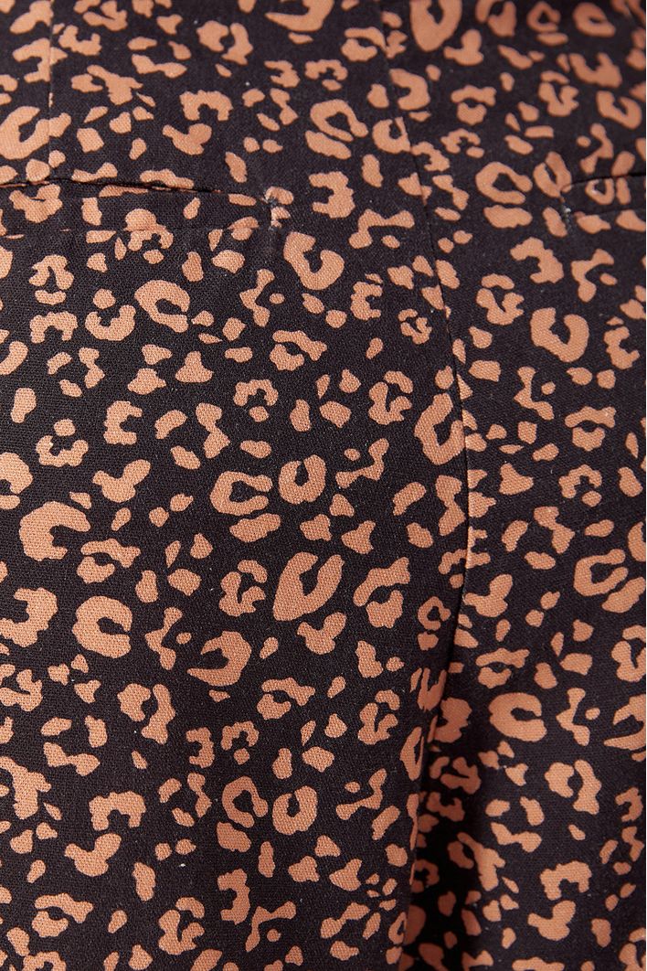 Short Linho Estampa Onçalina