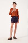 Short Linho Bordado