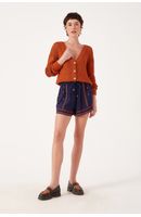 Short Linho Bordado