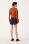 Short Linho Bordado