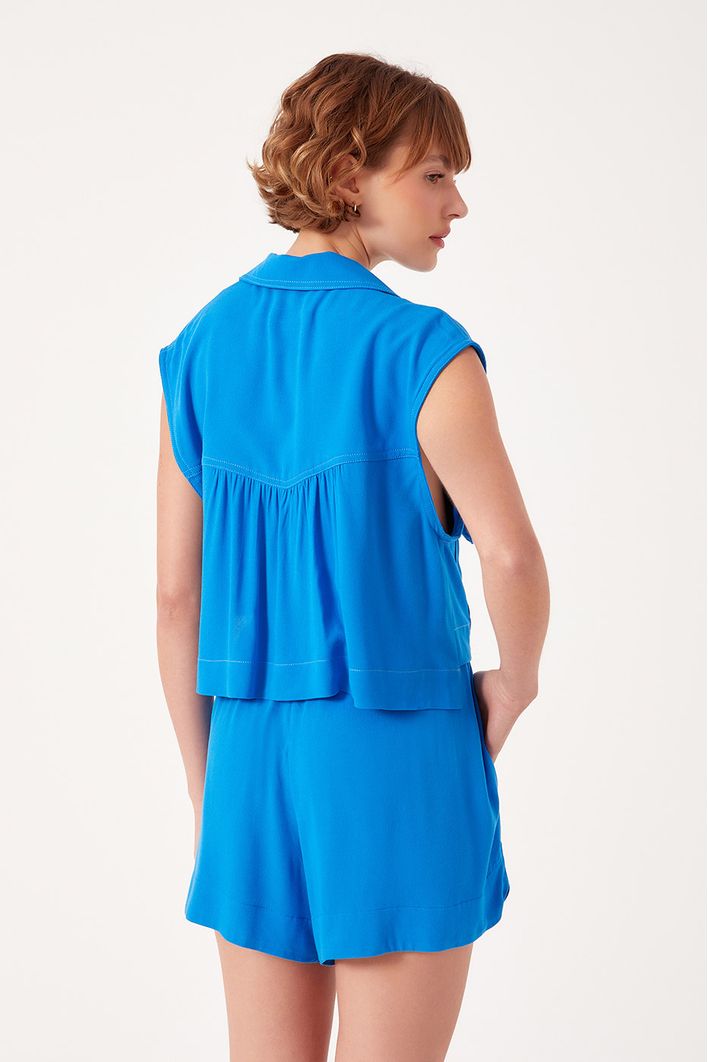 Short Amplo Crepe