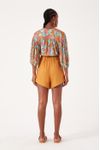 Short Linho Barra Inclinada