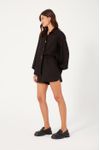 Short Alfaiataria Linho Bordado Mystic