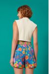 Short Estampa Jardineira