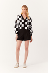 Short Linho Detalhe Lateral