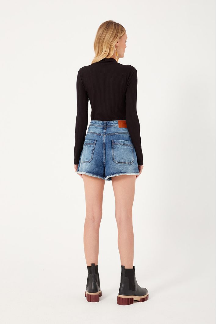 Short Jeans Desfiado
