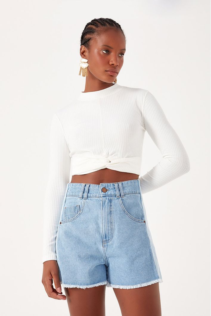 Short Jeans Recorte