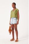 Short Jeans Detalhe Pence