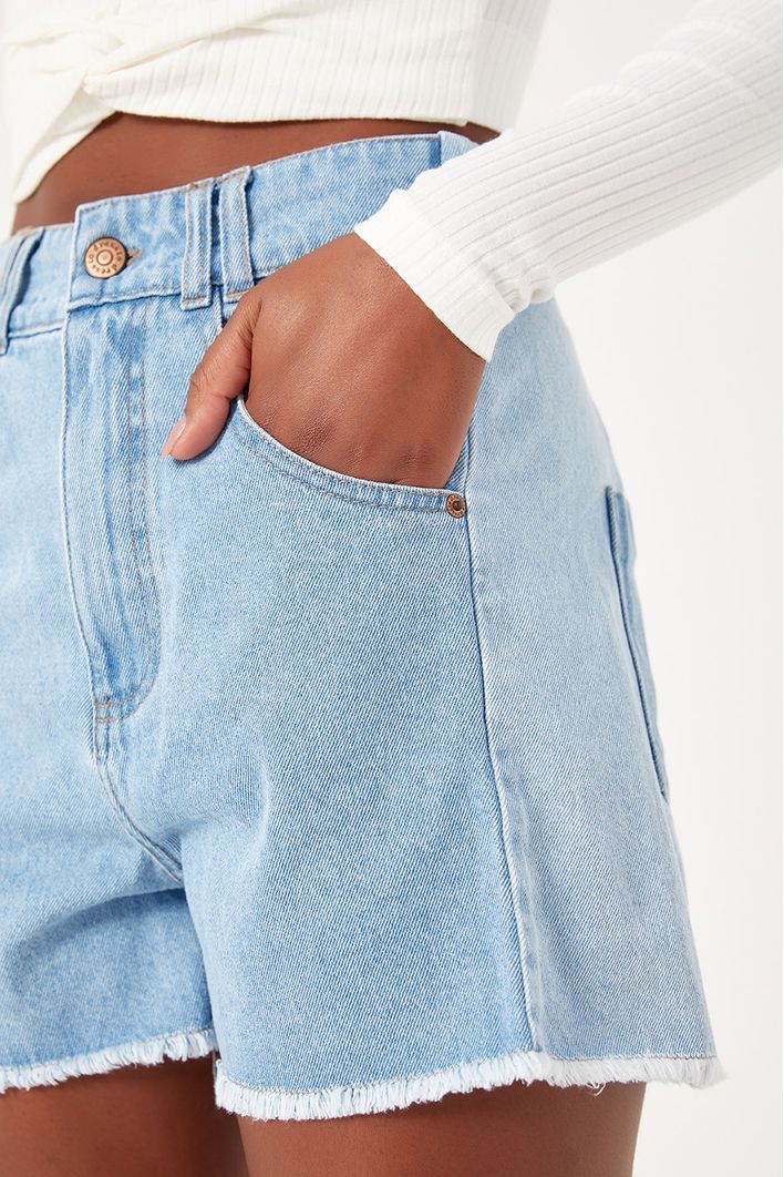 Short Jeans Recorte