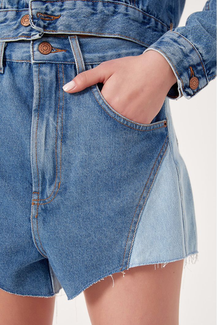 Short Jeans Bicolor
