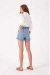 Short Jeans Faixa Pespontada