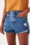 Short Jeans Detalhe Zig Zag