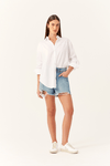 Short Jeans Basic Puídos