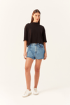Short Jeans Boyfriend Dark