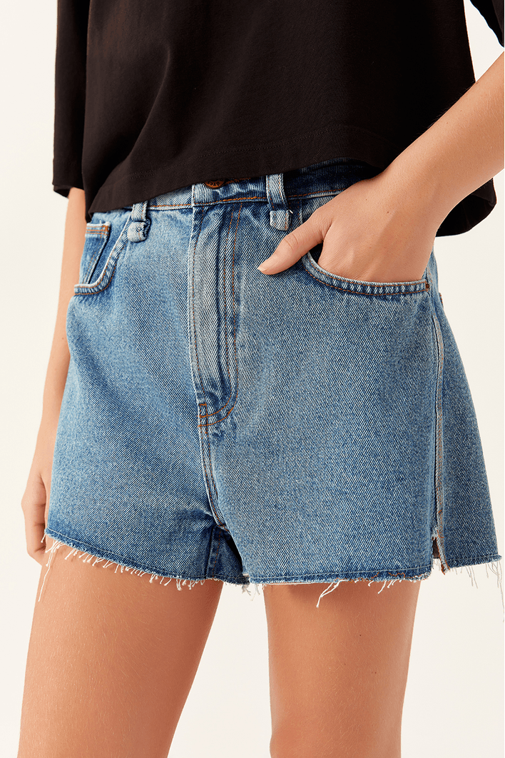 Short Jeans Boyfriend Dark