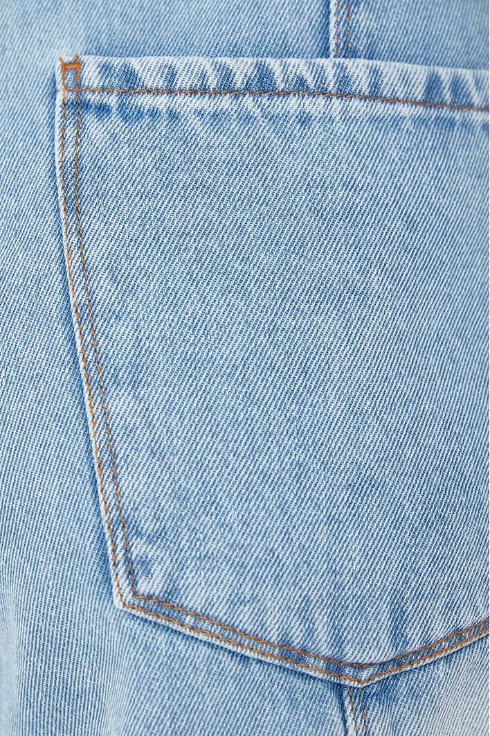Short Jeans Barra Marcada
