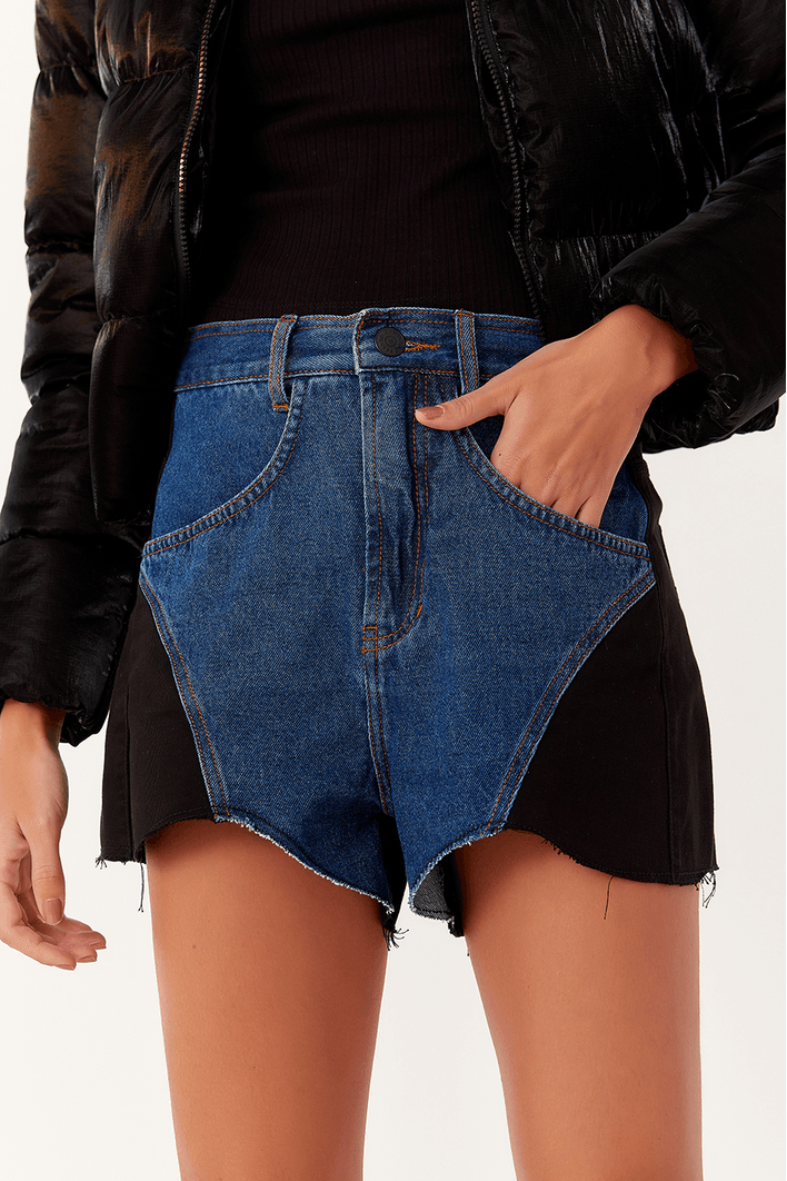 Short Jeans Bicolor