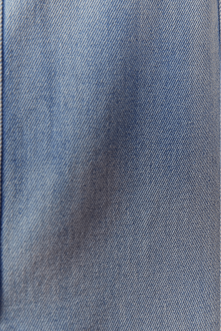 Saia Jeans Longa Recortes