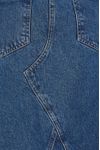 Saia Jeans Bainha Marcada