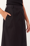 Saia Cropped Algodão Ampla