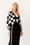 Saia Tricot Bicolor