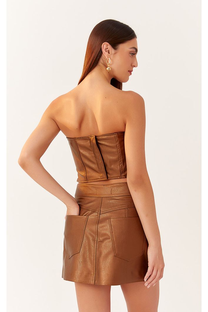 Saia Recortes Leather