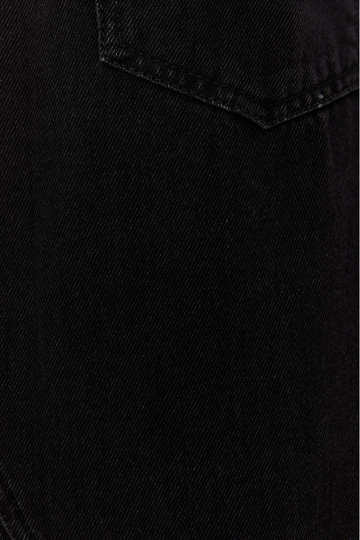 Saia Jeans Black Fenda