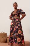 Saia Cropped Estampa Saudade