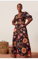 Saia Cropped Estampa Saudade