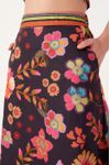 Saia Cropped Estampa Saudade