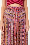 Saia Cropped Estampa Domingo