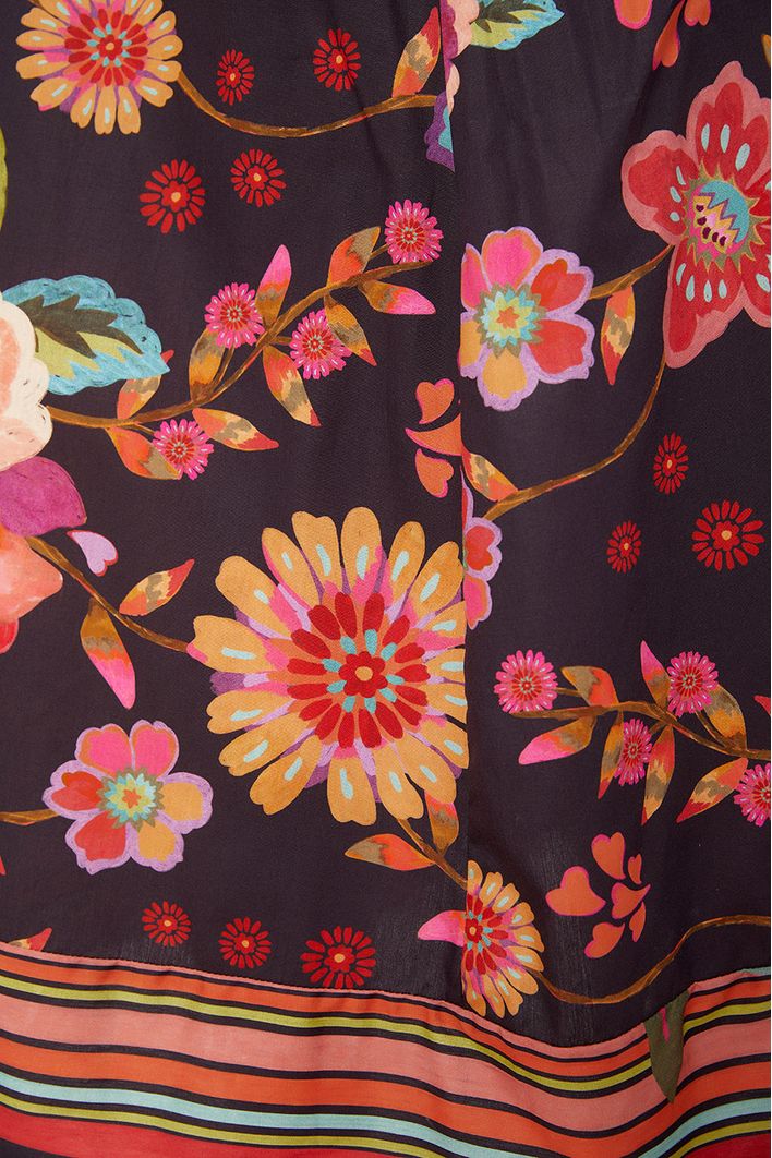 Saia Cropped Estampa Saudade