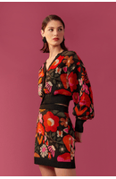Casaco Tricot Jacquard Alice
