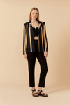 Blazer Linho Estampa Aura