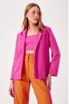Blazer Linho Botoes Punho