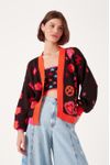 Casaco Tricot Jacquard Happy
