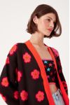 Casaco Tricot Jacquard Happy
