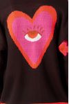 Casaco Tricot Jacquard Happy