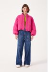 Casaco Puffer Bordado Love