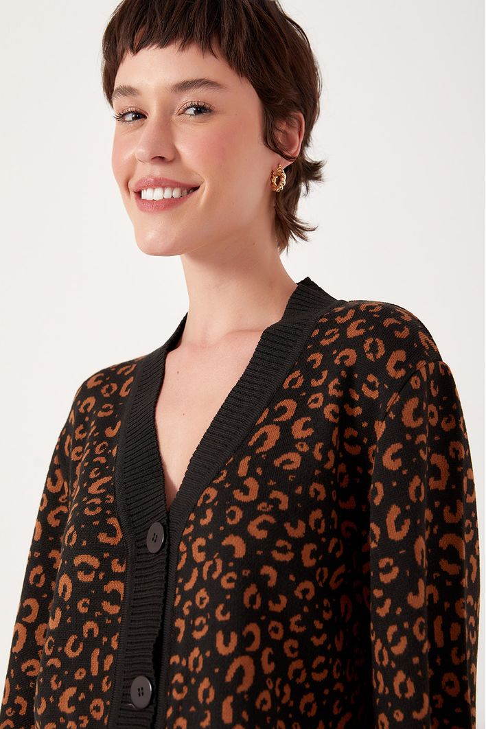 Casaco Tricot Onçalina