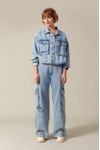 Jaqueta Jeans Bolsos