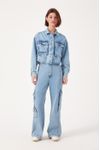 Jaqueta Jeans Bolsos