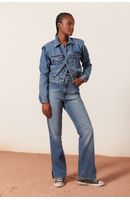 Jaqueta Jeans Ombro