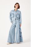 Jaqueta Jeans Detalhe Estrelinhas