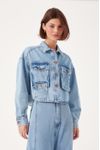 Jaqueta Jeans Bolsos