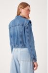 Jaqueta Jeans Ombro