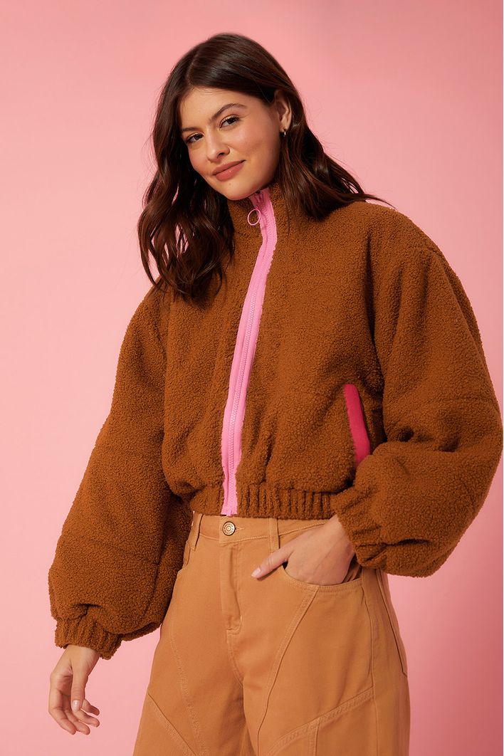 Casaco Puffer Fur Sheep