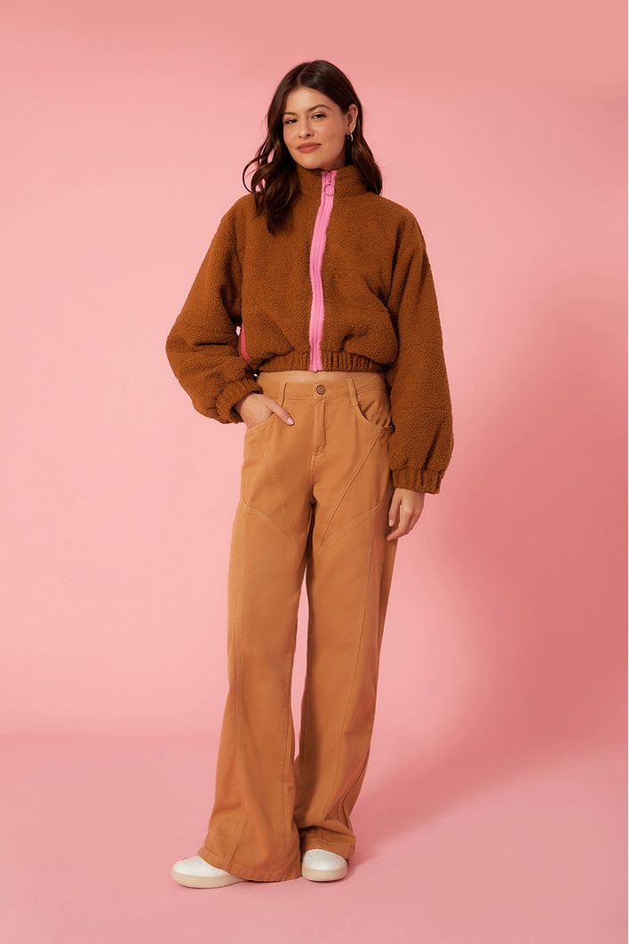 Casaco Puffer Fur Sheep