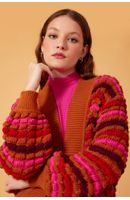Casaco Tricot Listras