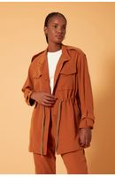 Parka Com Cadarço